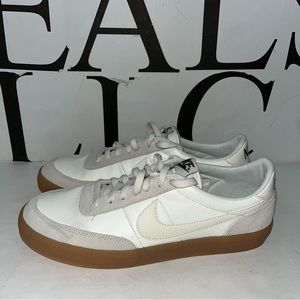 Nike Killshot 2 Men's Leather Shoes Sail Gum Yellow Black 432997-128 size 10